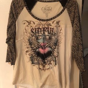 Sinful top from Buckle size L